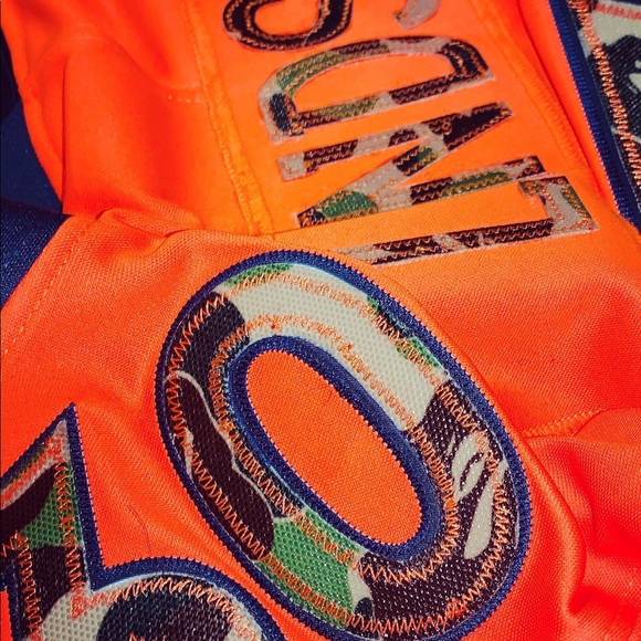 CUSTOM BAPE PHILLIP LINDSAY BRONCOS JERSEY - Picture 2 of 5